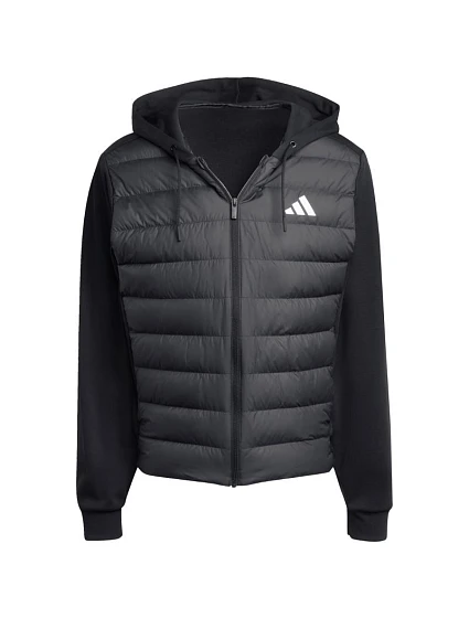 Pánská péřová bunda Essentials Hybrid Hooded Jacket black pánská model 21391528 - ADIDAS