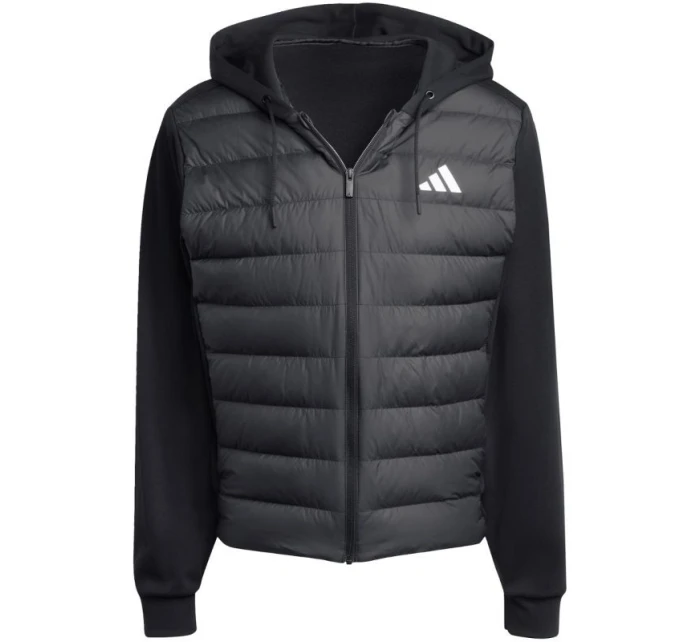 Pánská péřová bunda Essentials Hybrid Hooded Jacket black pánská model 21391528 - ADIDAS
