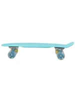 Plastový skateboard 22" Led Enero modrý 1007366 Plastový skateboard 22" Led Enero modrý 1007366