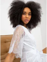 LK SK 508643 šaty.38X bílá