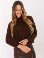 Sweter MI SW model 21441071 brązowy - FPrice Sweter MI SW model 21441071 brązowy - FPrice