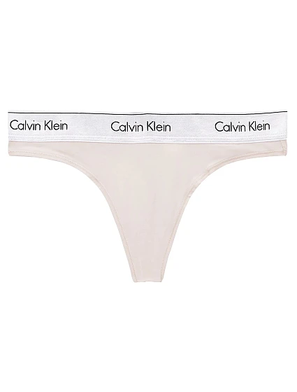 Dámská tanga Modern Cotton Metallic QF6136E-VJS - Calvin Klein Dámská tanga Modern Cotton Metallic QF6136E-VJS - Calvin Klein