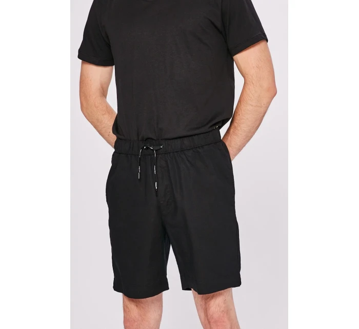 Pánské kraťasy KM0KM00186-001 černá - Calvin Klein