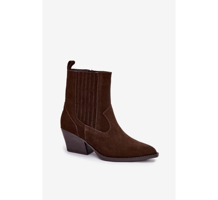 Boty na podpatku  model 222486 Step in style