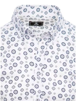 Pánské bílé tričko s krátkým rukávem Dstreet model 21969095 - FashionStreet