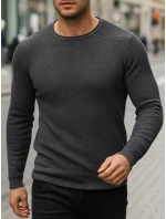 Pánský antracitový svetr WX2293z Pánský antracitový svetr WX2293z