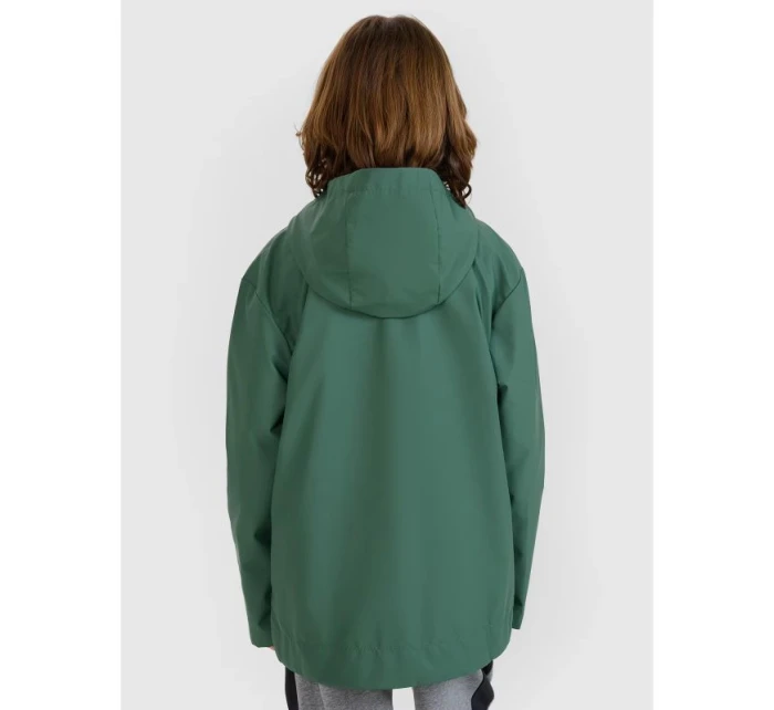 Dětská přechodná bunda do deště s gumovým povrchem 4F 4FJWSS25TJACU213-41S Dětská přechodná bunda do deště s gumovým povrchem 4F 4FJWSS25TJACU213-41S