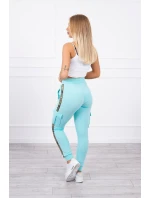 Kalhoty Mint cargo Kalhoty Mint cargo