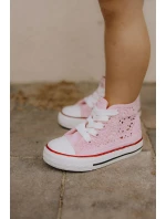 Dětské vysoké tenisky Pink Mona Dětské vysoké tenisky Pink Mona