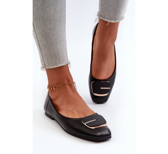 Dámské z ekokože s ozdobou Černé model 21666302 - Boto