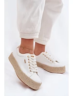 Dámské na platformě Big Star Bílé model 22042736 - Big Star Shoes