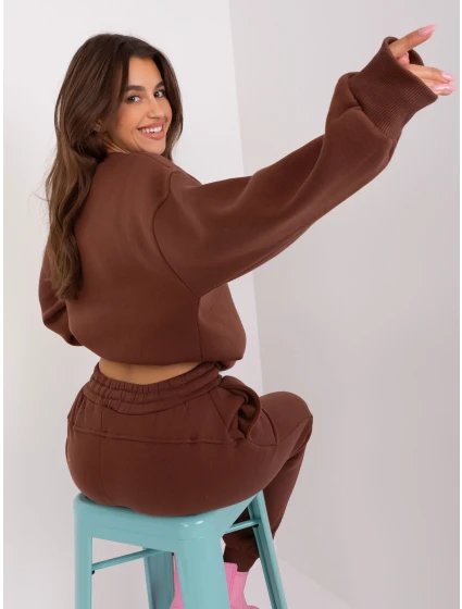 Komplet EM KMPL model 18955265 ciemny brązowy - FPrice Komplet EM KMPL model 18955265 ciemny brązowy - FPrice