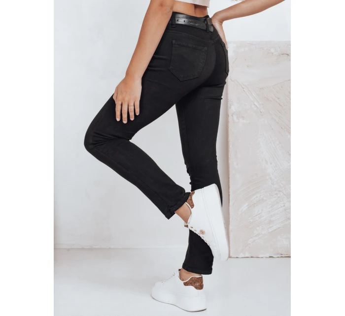 Dámské džínové kalhoty CHESTE black FashionStreet UY1932 Dámské džínové kalhoty CHESTE black FashionStreet UY1932