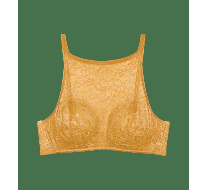 Dámská podprsenka Amourette Charm Shimmer Bustier - Golden Biscuit - zlatá 7752 - TRIUMPH