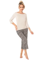 Pyžamo Donna Omari 3/4 3/4 S-2XL Pyžamo Donna Omari 3/4 3/4 S-2XL