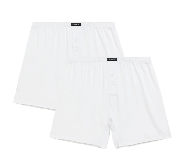 Pánské trenýrky 2 pack 003 white - Atlantic