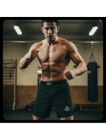 MMA šortky černé DBX Bushido MMA šortky černé DBX Bushido