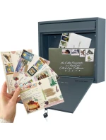 POŠTOVNÍ SCHRÁNKA 36X9X31,3CM 1067568 SASKA GARDEN