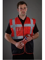 HVW 801 HiVis multifunkční vesta model 22502505 sapphire - Yoko HVW 801 HiVis multifunkční vesta model 22502505 sapphire - Yoko