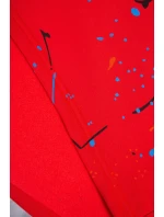 Izolovaná sada s barevným potiskem červená