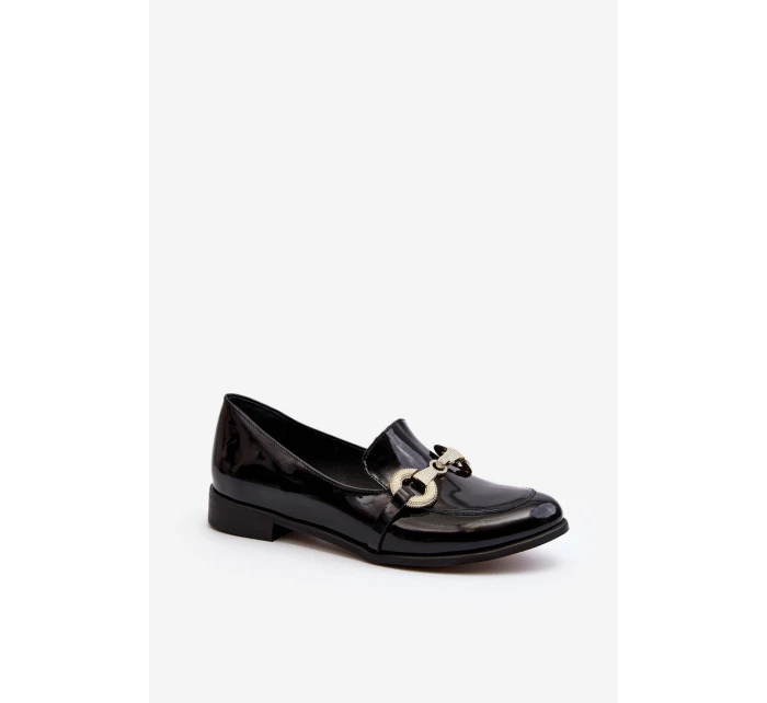 Dámské Mokasíny S Ozdobou Černé model 21646379 - Zazoo