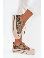 Dámské Tenisky Na Masivní Platformě Leopard model 21703636 - Boto Dámské Tenisky Na Masivní Platformě Leopard model 21703636 - Boto