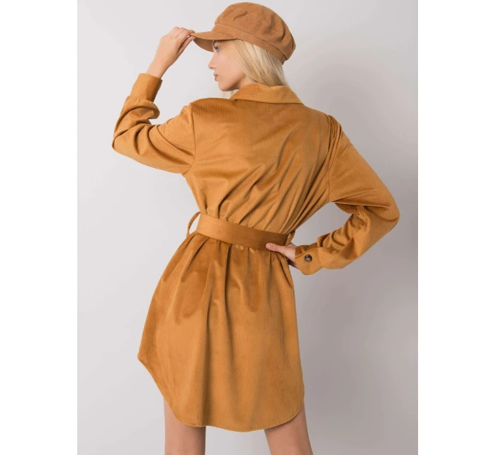 Šaty DHJ SK 10333.12P velbloud