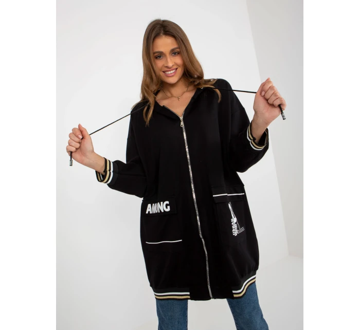 Dámská mikina RV BL model 18249877 černá - FPrice Dámská mikina RV BL model 18249877 černá - FPrice