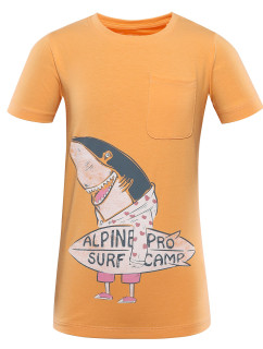 Dětské bavlněné triko ALPINE PRO SUNNO peach varianta pa