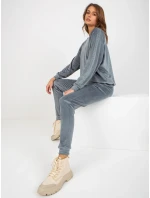 Dámská souprava RV KMPL 8436.40 šedo/modrá - Fashion Relevance