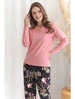 DÁMSKÉ DLOUHÉ PYŽAMO M–XL model 22345795 - Taro DÁMSKÉ DLOUHÉ PYŽAMO M–XL model 22345795 - Taro
