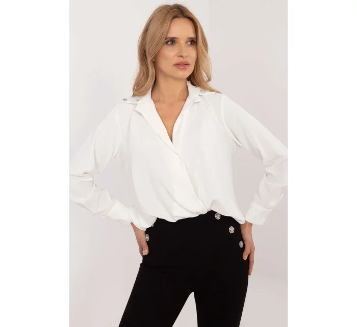 Košile s dlouhým rukávem  model 203401 Italy Moda