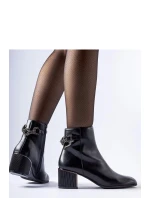 Boty na podpatku model 206491 Solea Boty na podpatku model 206491 Solea