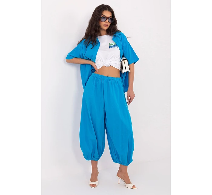 Kordové kalhoty model 226231 Italy Moda