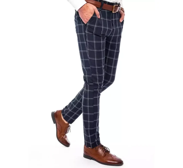 FashionStreet pánské tmavě modré chinos kalhoty UX3690 FashionStreet pánské tmavě modré chinos kalhoty UX3690
