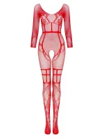 Bodystocking model 20791257 red - Beauty Night Fashion Bodystocking model 20791257 red - Beauty Night Fashion