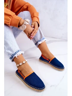 Nazouvací espadrilky Big Star model 21577617 Námořnická modrá - Big Star Shoes