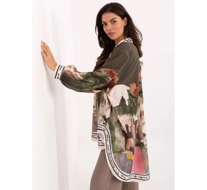 Koszula IT KS model 21393087 khaki - FPrice