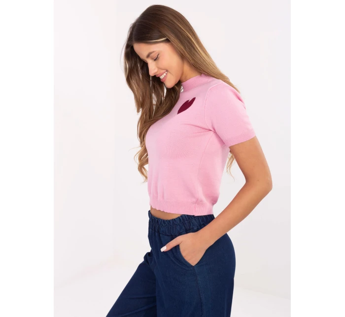 Jumper IT SW 93007.26 růžový Jumper IT SW 93007.26 růžový