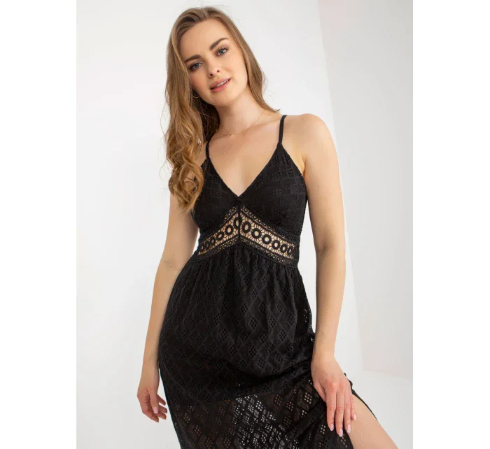 TW SK BI 8676 šaty.22 černá TW SK BI 8676 šaty.22 černá