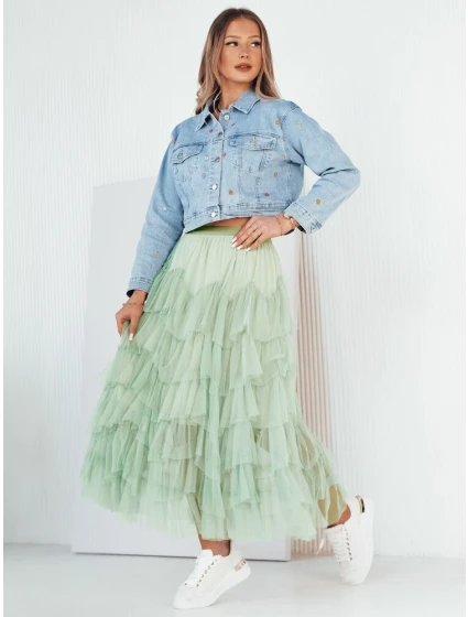 Mátová tylová sukně MILANI FashionStreet CY0430