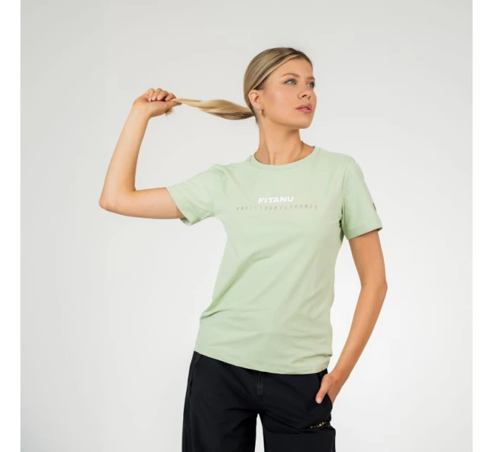 Dámské tričko s krátkým rukávem model 21357265 W - Fitanu Dámské tričko s krátkým rukávem model 21357265 W - Fitanu
