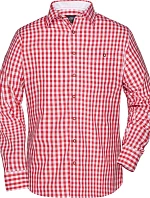 Daiber JN 638 Popelínová kostkovaná košile tradiční styl 02.0638 red/white
