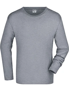 Daiber JN 913 Pánské tričko s dlouhým rukávem 02.0913 grey heather