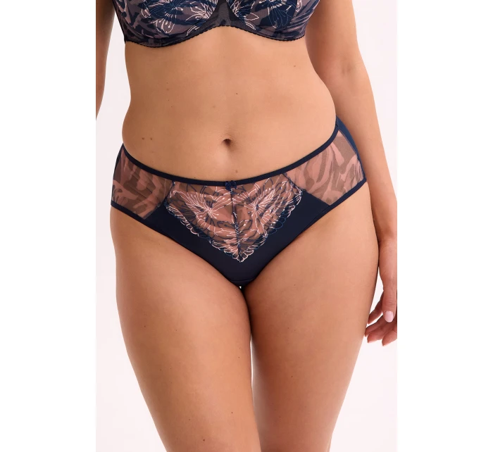 Gaia 1329P Sienna barva: tmavě modrá a růžová