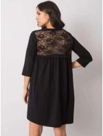 Šaty RV SK model 16328028 černá - FPrice Šaty RV SK model 16328028 černá - FPrice