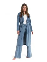 Dámský sametový župan LA087 - Lalupa