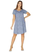 Dámská noční košile 417 kr/r tyrkysová - Regina