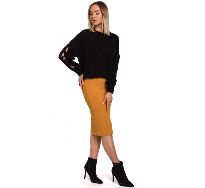 Dámský svetr M539  fuchsiový - Moe