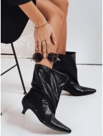 Dámské černé kozačky Dstreet model 21993430 - FashionStreet
